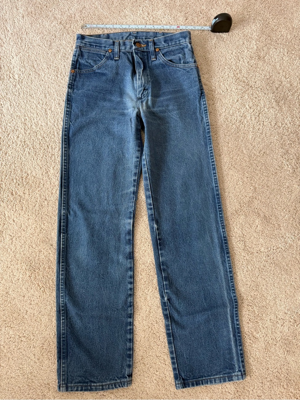 Wrangler 13MWZ Classic Men's Blue Denim Jeans sz 28/32